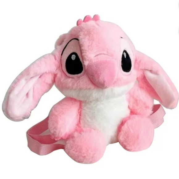 New Stitch Angel Plush Kids Backpack 10" - Picture 1 of 7